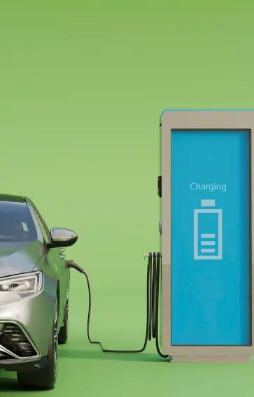 Image of charging stations for electric vehicles